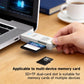 2-in-1 Multi Functional USB 3.0 Card ReaderMicro SD TFMemoryCardReaderUSBFlashDrive CardreaderAdapter For PCLaptops Accessories
