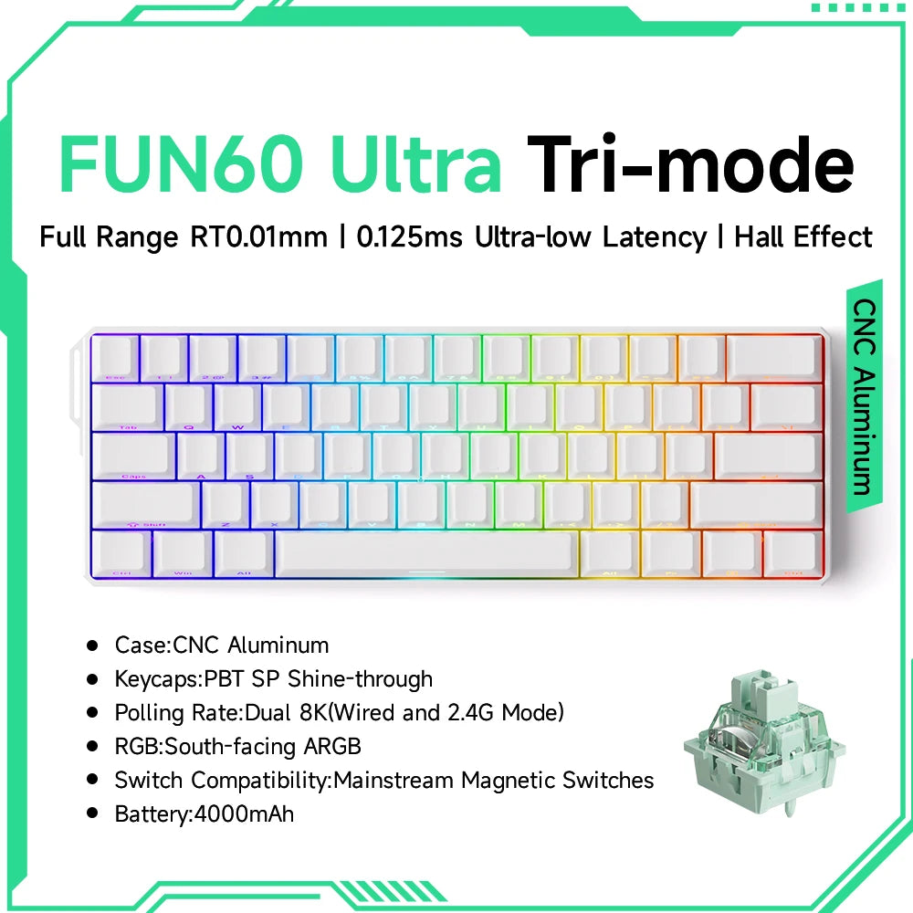 Akko MonsGeek FUN60 Mechanical Keyboard - ElectronAge