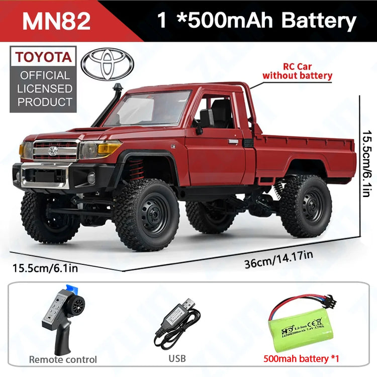 MN MODEL ZWN MN82 MN82S LC79 1/12 Full Scale RC Pickup Short Truck - ElectronAge