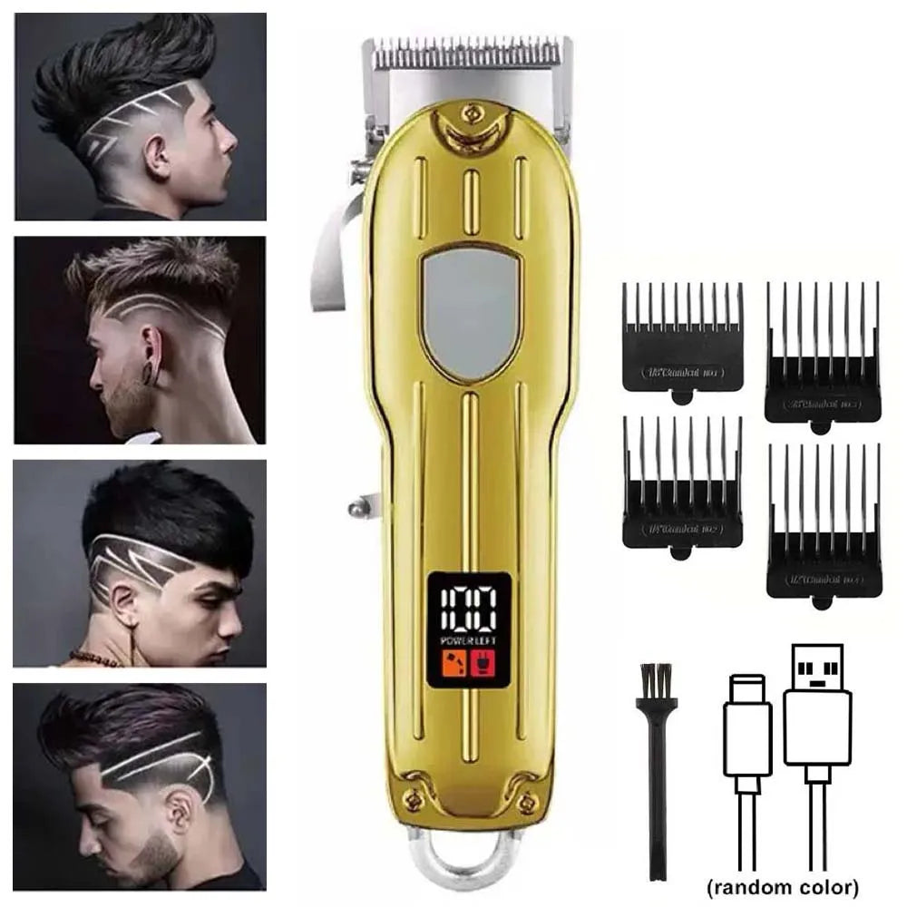 SHUYU Professional Hair Clipper and Trimmer Set - ElectronAge