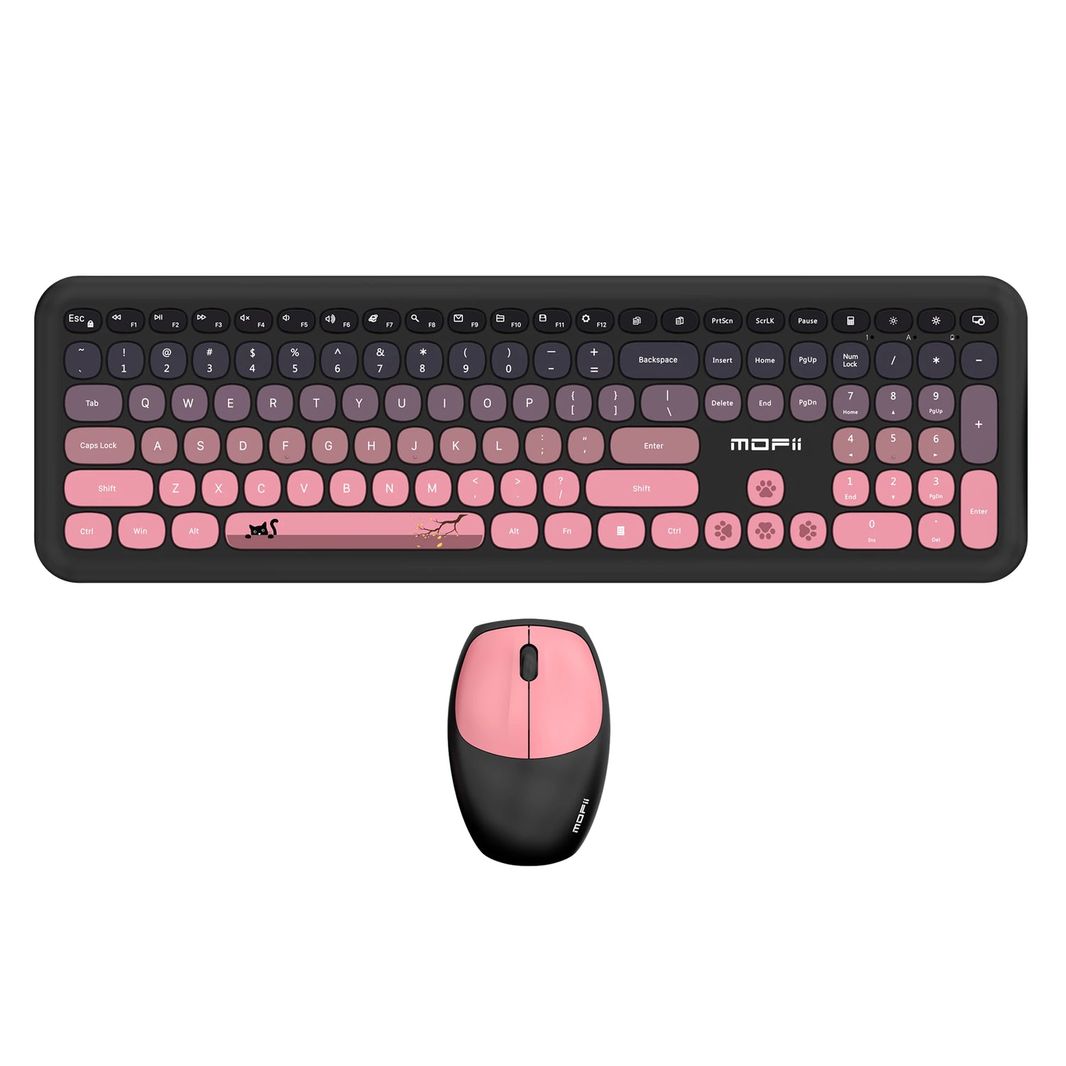 MOFii 1 Set 668 Wireless Keyboard and Mouse Combo - ElectronAge