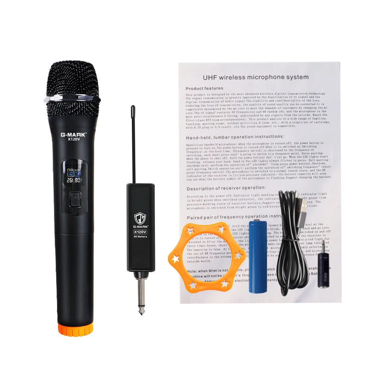 Wireless Microphone G-MARK X120V 2 - ElectronAge