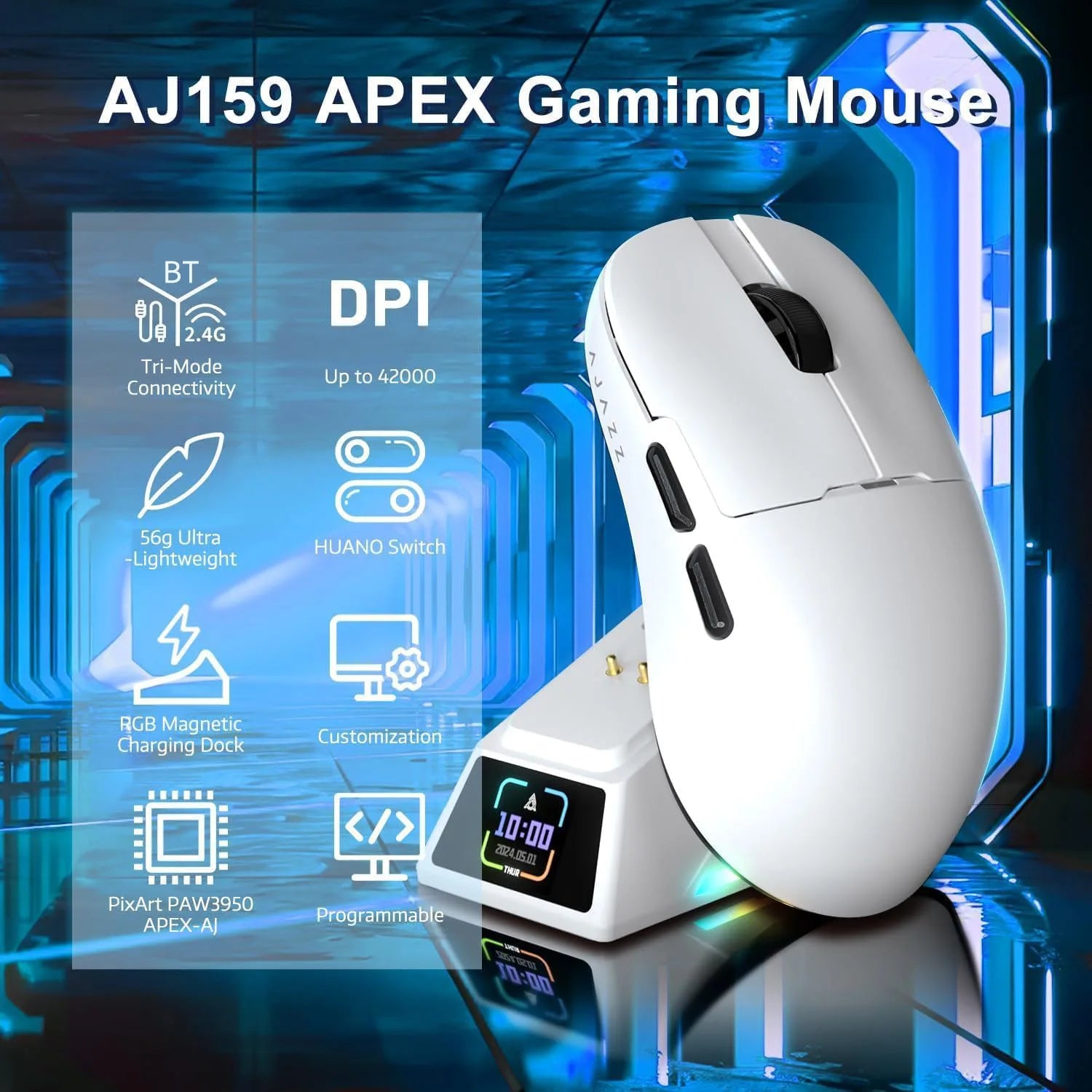 AJAZZ AJ159 Series Esports Gaming Mouse - ElectronAge