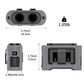 Socoolfan 14500mAh Outdoor Fan Portable Waist Hanging Neck Strong Dual Air Vents Fans for Travel Sports Courier Outdoor Working
