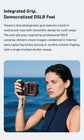 TELESIN Underwater Photography Mobile Phone Diving Camera Handle 20M/65ft Universal Waterproof Phone Case for iPhone Android