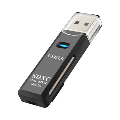 2-in-1 Multi Functional USB 3.0 Card ReaderMicro SD TFMemoryCardReaderUSBFlashDrive CardreaderAdapter For PCLaptops Accessories