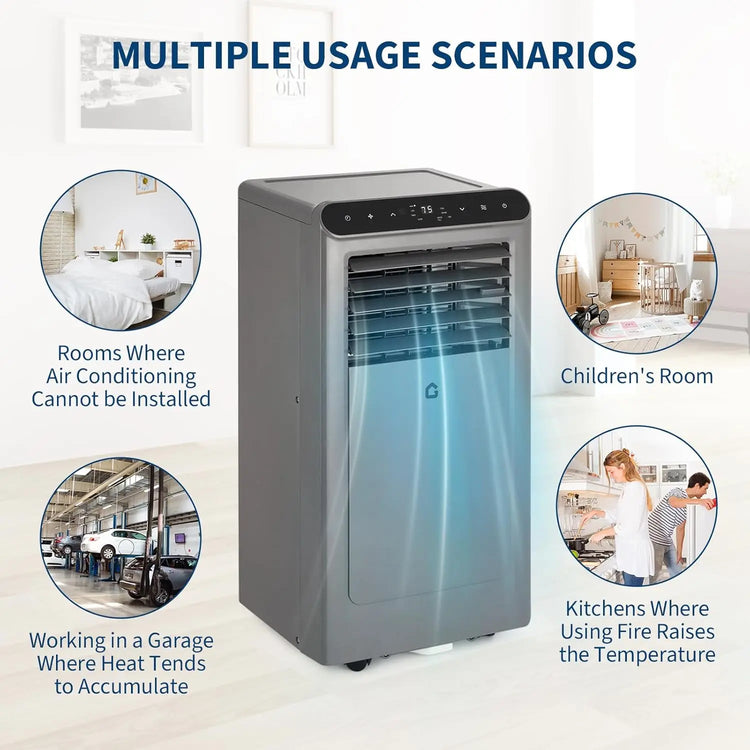 Adoolla Portable Air Conditioner 10000 BTU ASHRAE - ElectronAge