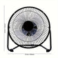 4/6/8" Desktop Portable USB Electric Desktop Fan with 2 Adjustable Speeds 4 Blades for Strong Airflow, And 360° Adjustable Angle