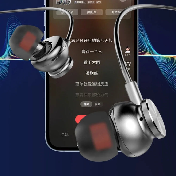 throughpp LED Digital Display Neckband Headphones - ElectronAge
