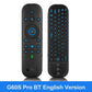 2.4G BT5.0 Dual Mode Air Mouse IR Learning New G60S Pro BT Wireless Voice Remote Control  With Backlit Light For Android TV Box