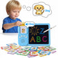 2 in 1 Talking Flash Cards & LCD Writing Tablet English Interactive Learning Machine Education Toy Gift for Boys Girls Toddler