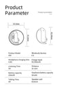 2026 Smart Bluetooth Earphones - Ear-hook Style with Charging Case Equipped with Digital Display and Smart Translation Function