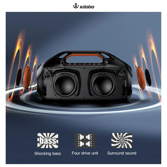 XDOBO Kungfu 160W Deep Bass Bluetooth Speaker - ElectronAge