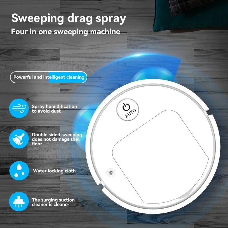 obowAI 4-in-1 Automatic Intelligent Sweeping Robot - ElectronAge