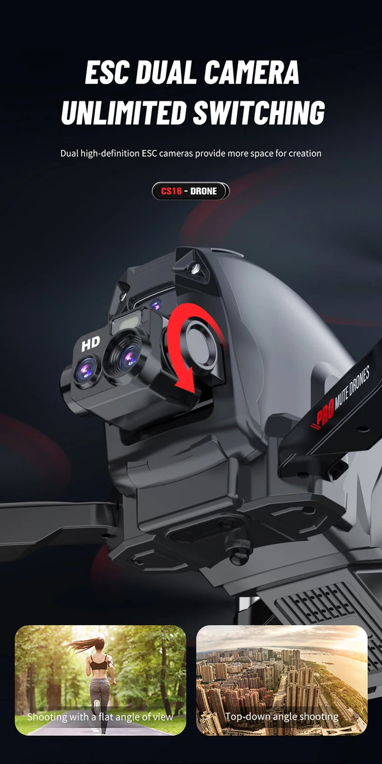 CS16 drone double camera - ElectronAge