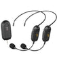 2.4G Head-worn/Lavalier Wireless Microphone Set Portable with LED Digital Display for Megaphone Microphone Speaker Outdoor Use