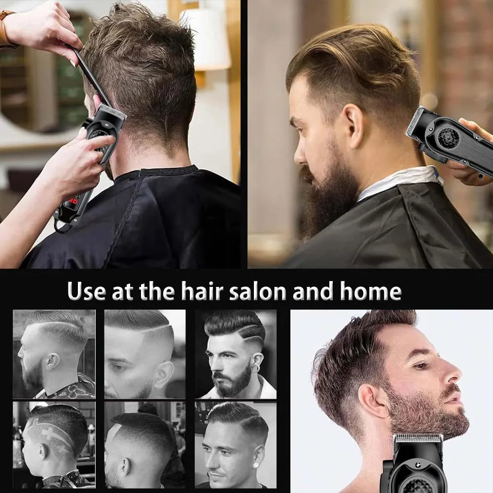 YUKU Professional Hair Clippers with LED Display - ElectronAge