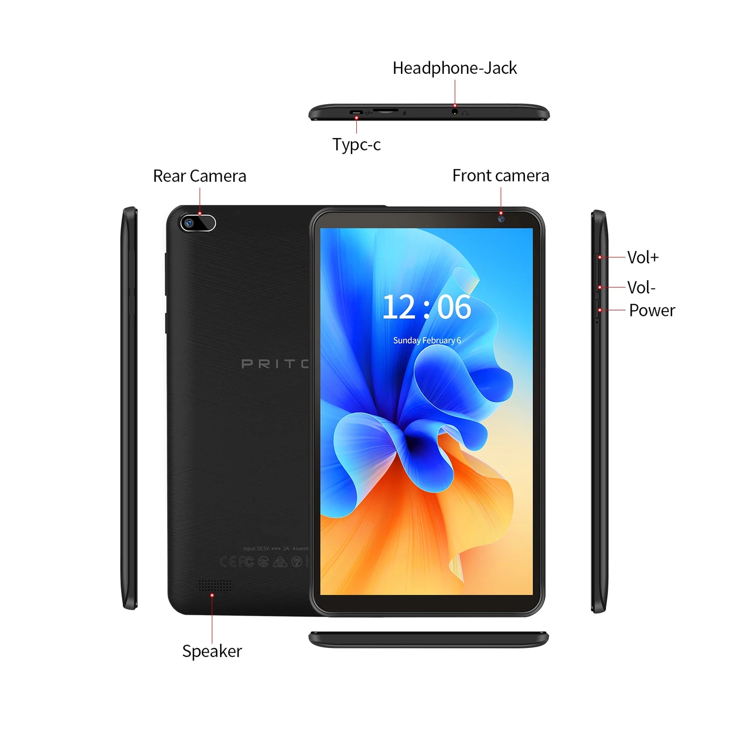 PRITOM 7 Inch Tablet - ElectronAge