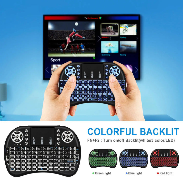 Backlit Mini Wireless Keyboard - ElectronAge