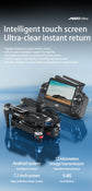 AE60 Ultra GPS Drone Profesional 8K HD Camera 3-axis gimbal Aerial Photography 12KM Obstacle Avoidance FPV Airdrop Fishing Drone