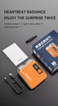R-18 Mini Electric Smart Household Shaver Digital Display Dual Blade Rechargeable Shaver Powerful Beard Trimmer Tool