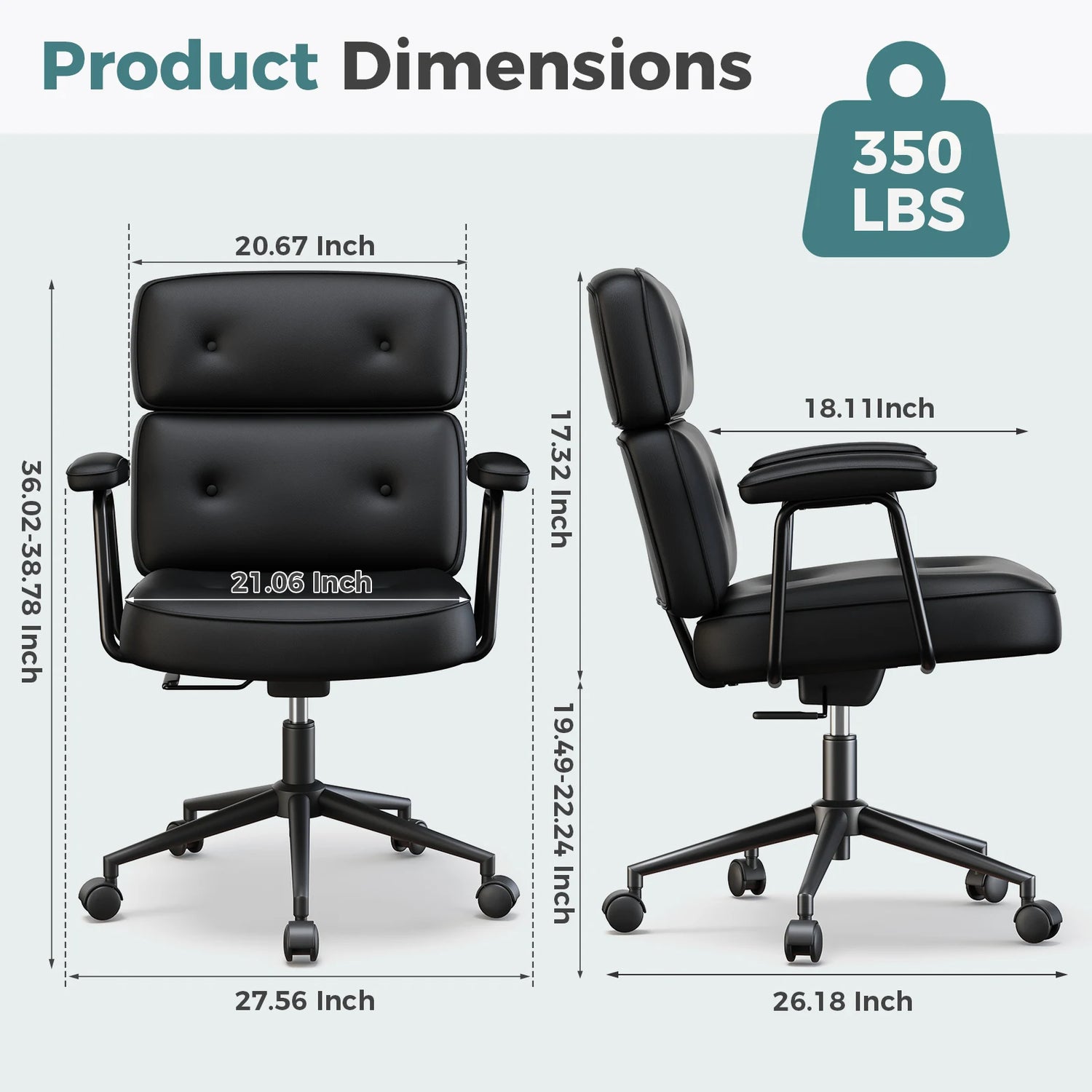 MCQ Ergonomic Home Office Chair - ElectronAge