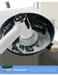 4-in-1 Electric Cleaning Brush IPX7 Waterproof Multi-Functional Wireless Handle Rechargeable Portable Brush For Bathroom Kitchen