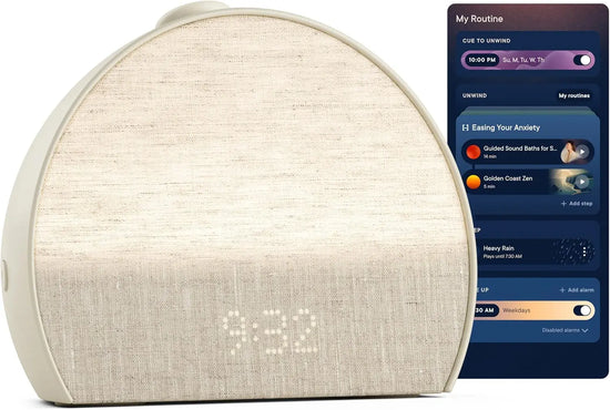 Smart Sunrise Alarm Clock with White Noise & Sleep Sounds - ElectronAge