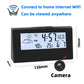 Brand new 4KHD mini clock camera, supporting remote viewing, motion detection, loop recording, and home nanny style mini camera