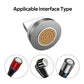 5PCS 7PIN Magnetic Cable Plug Round Fast Charging Adapter Tips for IPhone Samsung Huawei Xiaomi Red Mi OPPO Magnet Charger 2028