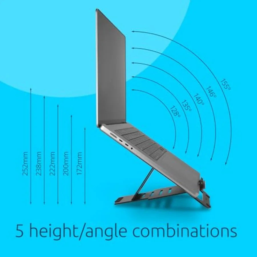 Adjustable Laptop Stand for Desk Ultra-Slim Lightweight - ElectronAge