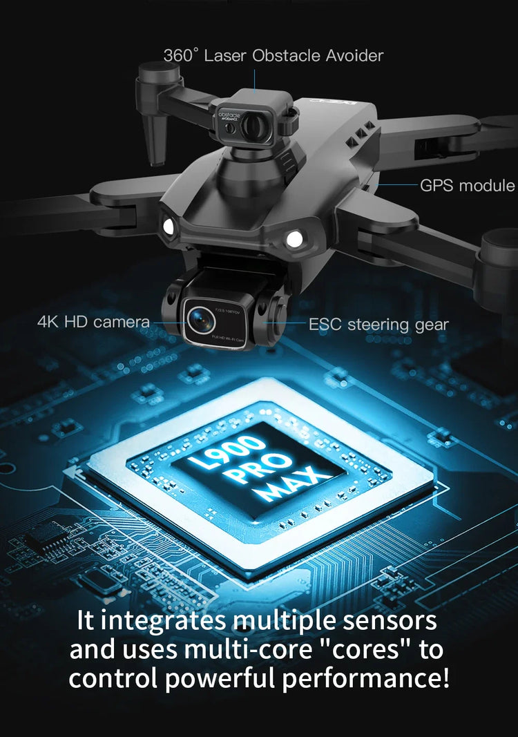 Xiaomi Mijia L900 PRO MAX GPS Drone 4K Professional - ElectronAge