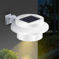 Solar Fence Lights Outdoor Solar Powered Lamps Waterproof LED Gutter Lights for Yard Garden Pathway Lighting Scene Night View