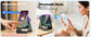 5-in-1 Wireless Induction Bluetooth Speaker with Adjustable Phone Stand