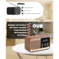 Alarm Clock Radio with Fast Wireless Charging - ElectronAge