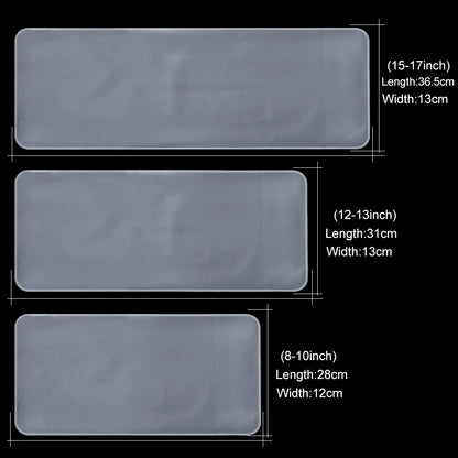 3 Size Universal Laptop Keyboard Cover Protecter 10/14/16 inch Waterproof Dustproof Silicone Notebook Keyboard Film for Macbook