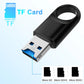 SD Card Reader High Speed USB 3.0 Memory Card Reader Adapter for PC/Laptop/Smart Phone/Driving Recorder