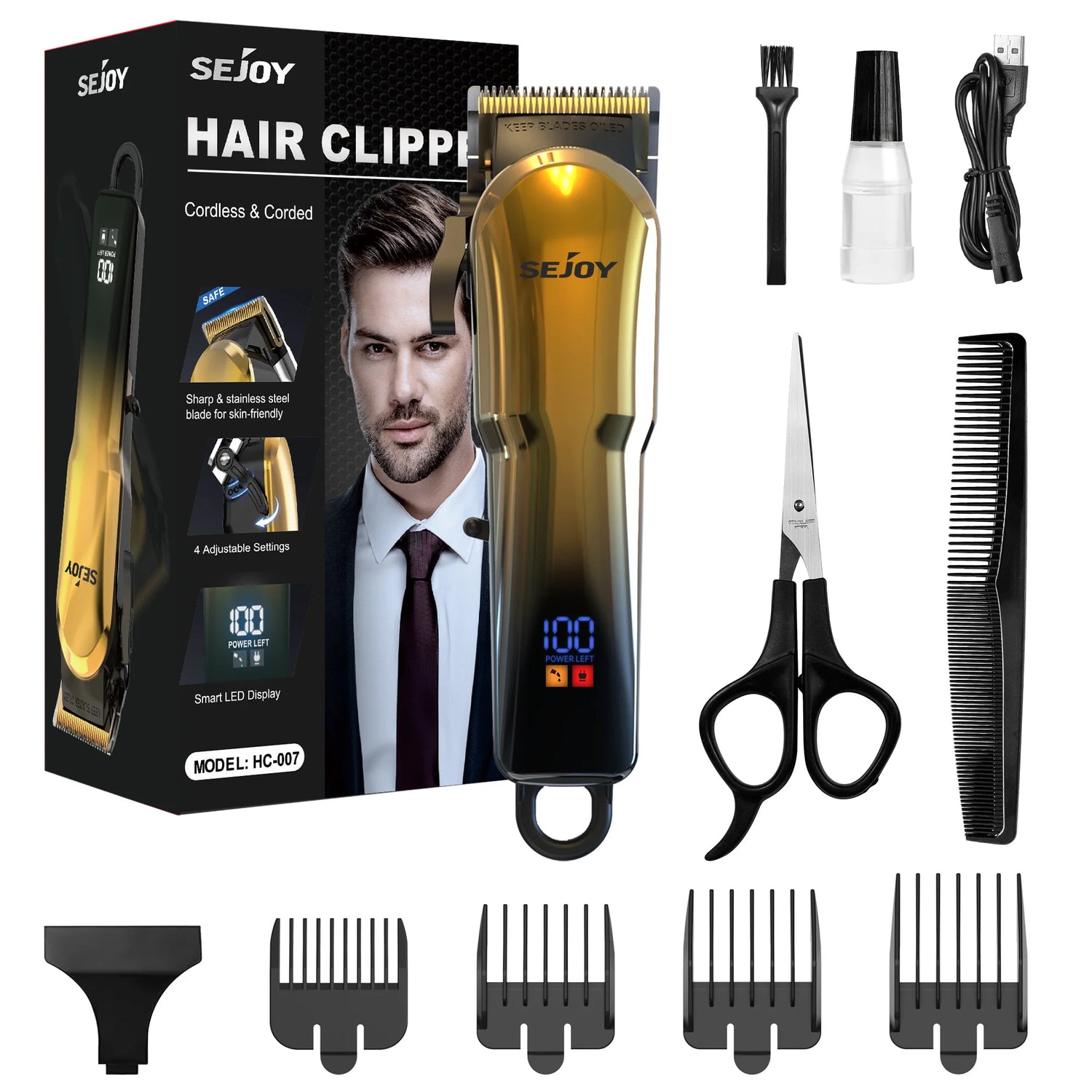 SEJOY Electric Shaver for Men - ElectronAge