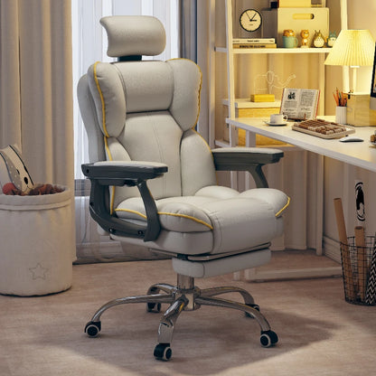 Ergonomic Chair PU Leather - ElectronAge