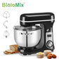 BioloMix Kitchen Food Stand Mixer, Blender, Quiet Motor, Cream Egg Whisk, Whip Dough Kneader, 6-Speed, 1200 W, 6 L, DC - ElectronAge