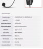 2.4G Wireless Professional Neckband Headset Microphone One to Two Wireless Headset Business Laptop Conference Microphone