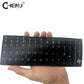1PC Black Keyboard Stickers Russian Language Alphabet For Computer PC Dust Protection Laptop DIY Accessories