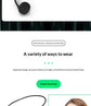 2.4G Wireless Professional Neckband Headset Microphone One to Two Wireless Headset Business Laptop Conference Microphone