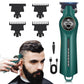 Professional Hair Clipper Ceramic Blade Male Hair Trimmer LED Display Haircut Machine USB charging