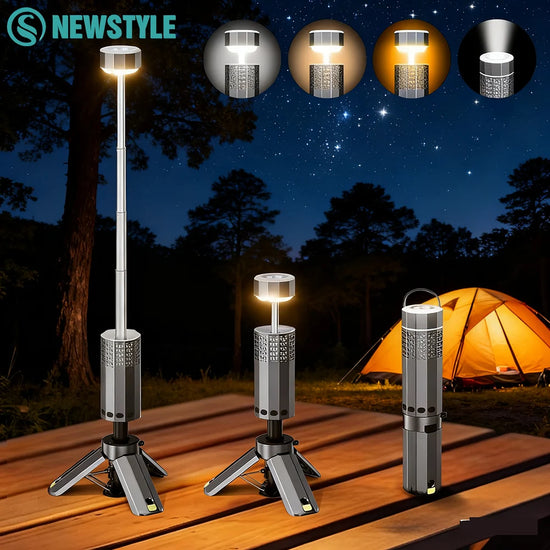 BrightSide Fixtures Upgraded Camping Light 15600mAh Rechargeable