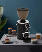 64mm Commercial Coffee Grinder Stainless Steel Flat Burr Quickly Detachable Burr& Powder Channel Quantitative Setting