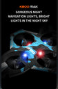 Air Stunt Rolling & Light-up Quadcopters with Hovering Altitude Hold - Remote Controlled Aerial Mode