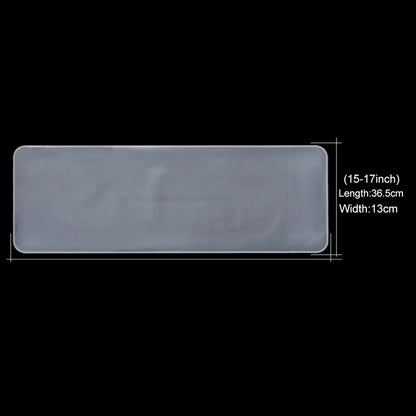 3 Size Universal Laptop Keyboard Cover Protecter 10/14/16 inch Waterproof Dustproof Silicone Notebook Keyboard Film for Macbook