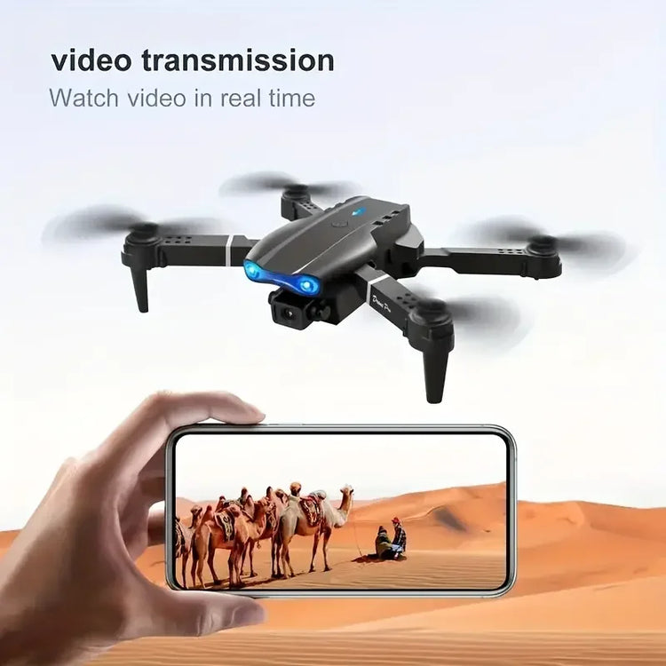 E99 PRO Drone with Flash Professional HD Dual Camera - ElectronAge