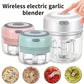 100ML/250ML Electric Meat Mincer Garlic Chopper - ElectronAge